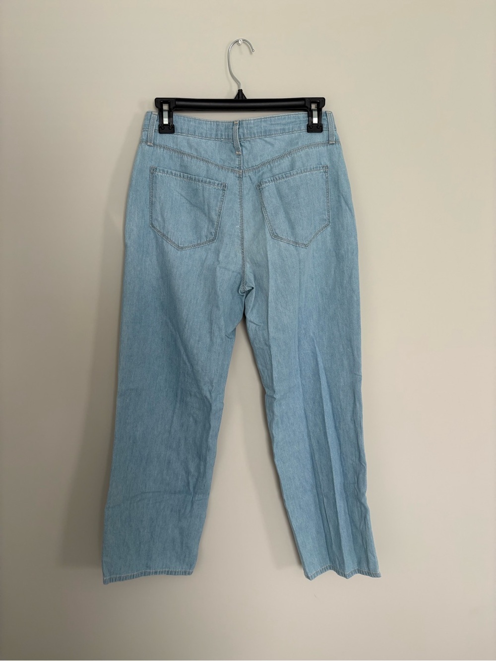 L'AGENCE Light Blue Wide-Leg Jeans - Picture 6 of 9